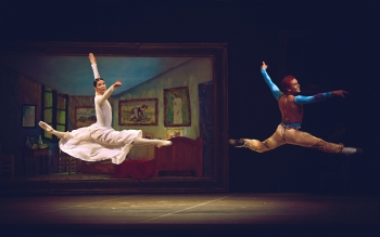 Ballet Vincent van de sterren van het Bolshoi Ballet