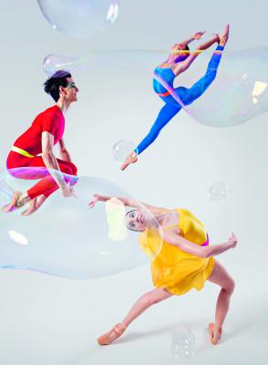 2x2 vrijkaarten voor Ballet Bubbels van Junior Company