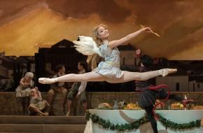 Balletvoorstelling Don Quichot van Het Nationale Ballet