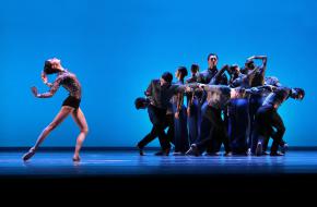 Het Nationale Ballet - Concerto Concordia met Anna Ol & Jozef Varga, ensemble. © Hans Gerritsen