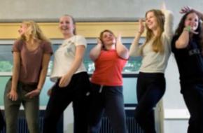 Dansopleiding van Creatieve Therapie Zuyd Hogeschool 2016-2017